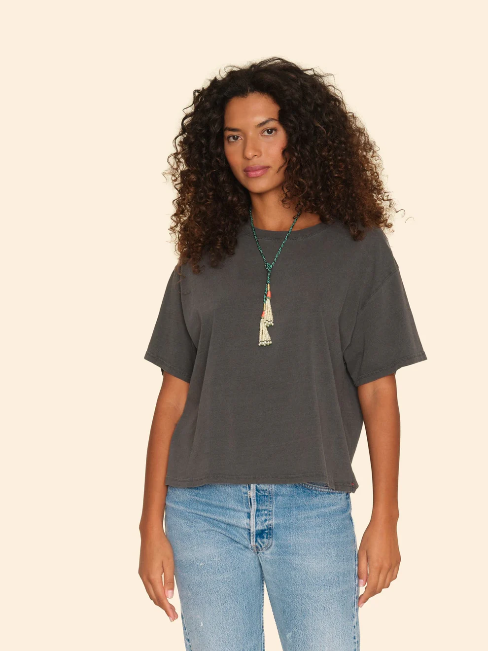 Xirena Palmer tee Vintage black