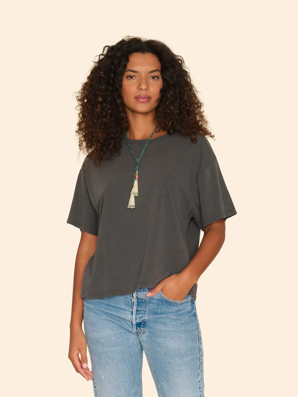 Xirena Palmer tee Vintage black