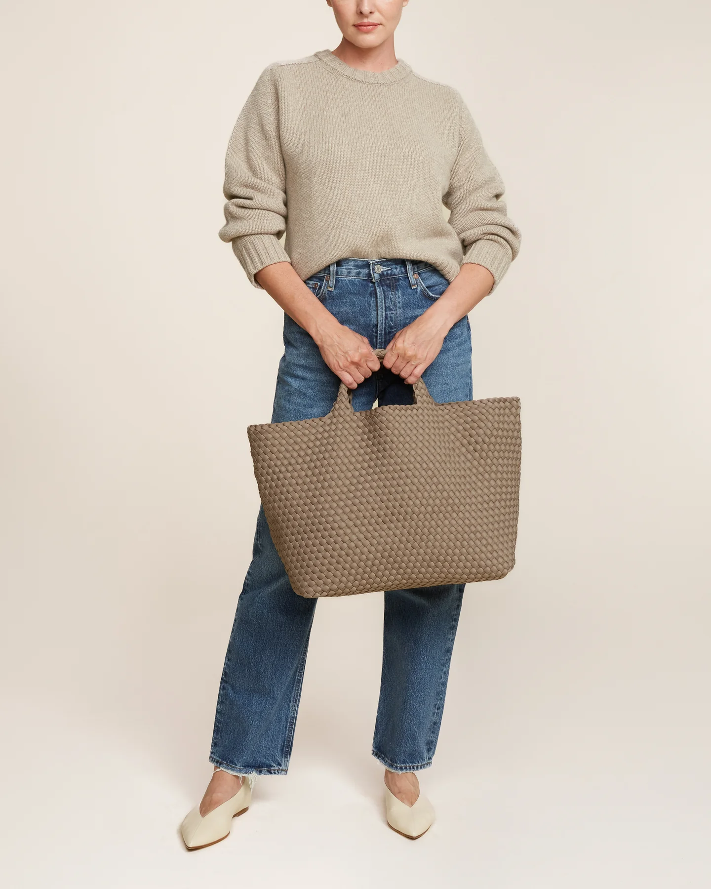 Naghedi St Barths large tote Cashmere