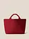 Naghedi St Barths medium tote Rosso
