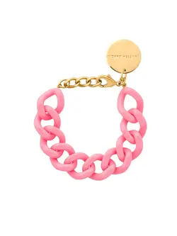 Vanessa Baroni Mini flat chain bracelet Raspberry