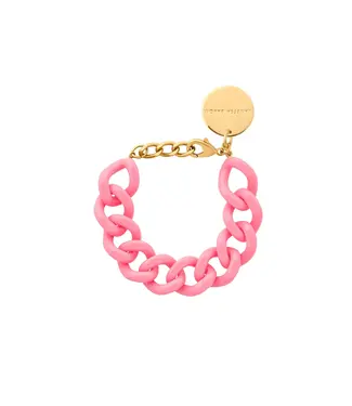 Vanessa Baroni Mini flat chain bracelet Raspberry