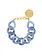 Vanessa Baroni Flat chain bracelet Ocean blue