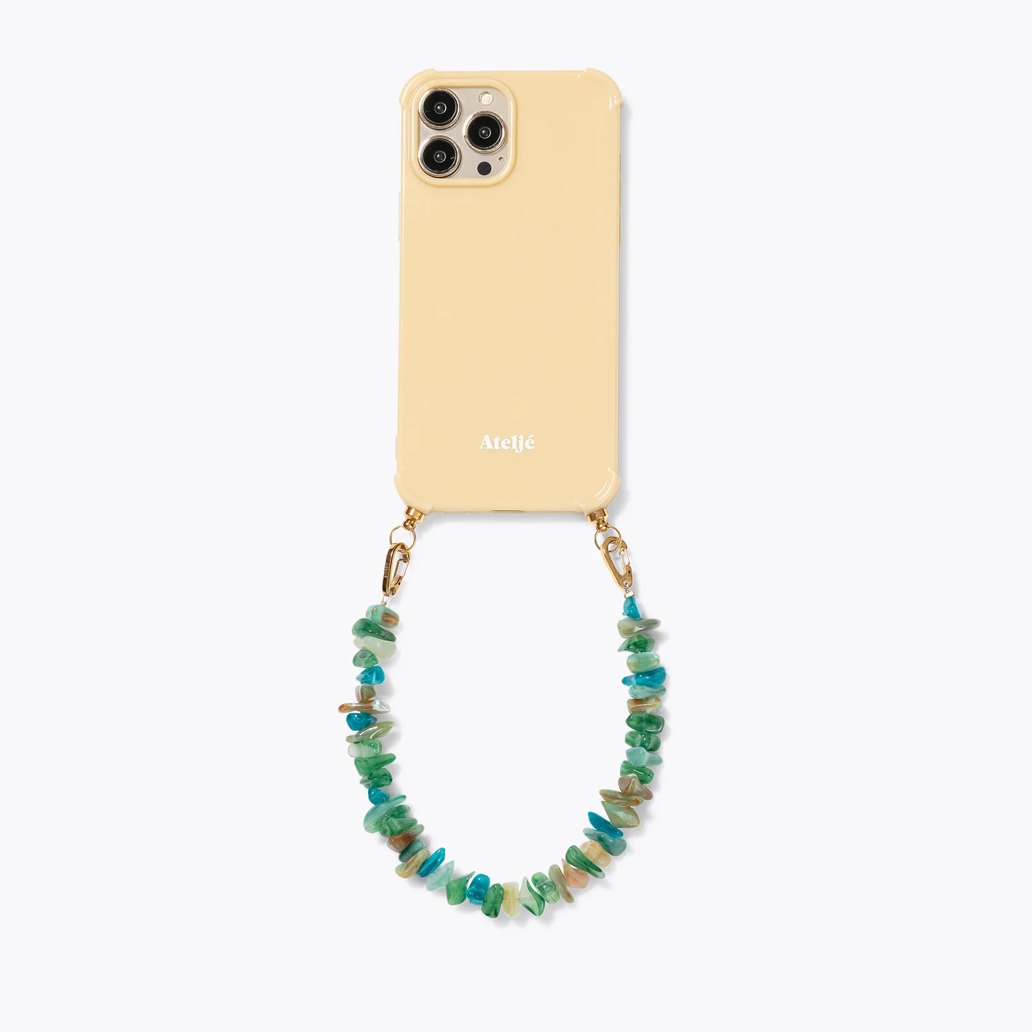 Ateljé Chunky seafoam short phone cord