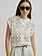 Second Female Coralie knit vest Light grey melange