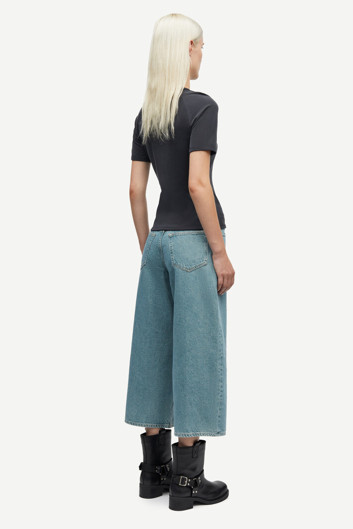Samsoe Samsoe Saharper culotte Carribean blue
