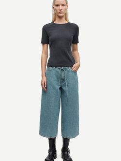 Samsoe Samsoe Saharper culotte Carribean blue