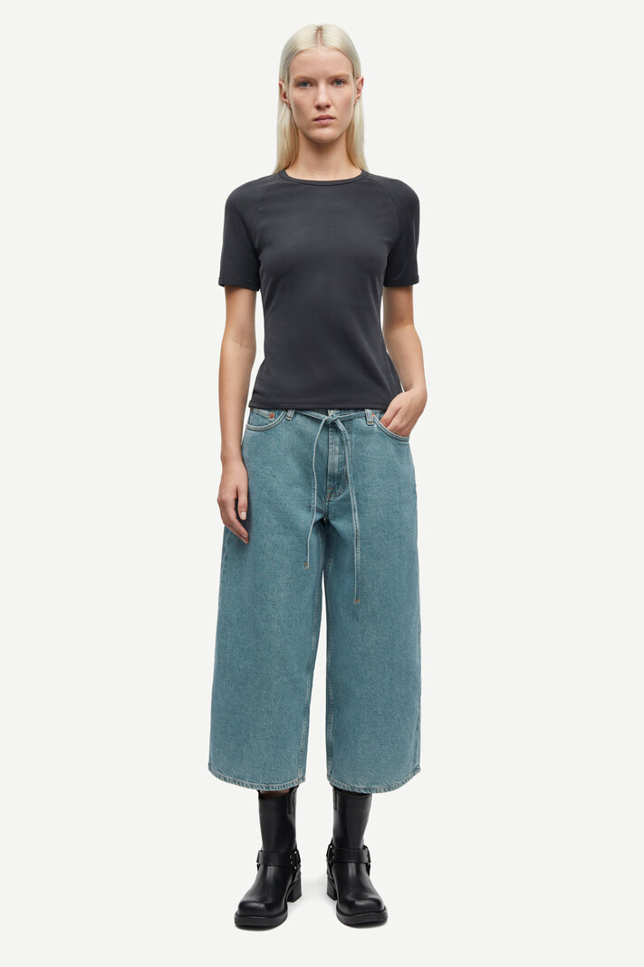 Samsoe Samsoe Saharper culotte Carribean blue