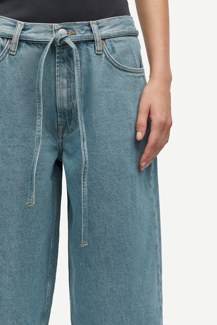 Samsoe Samsoe Saharper culotte Carribean blue