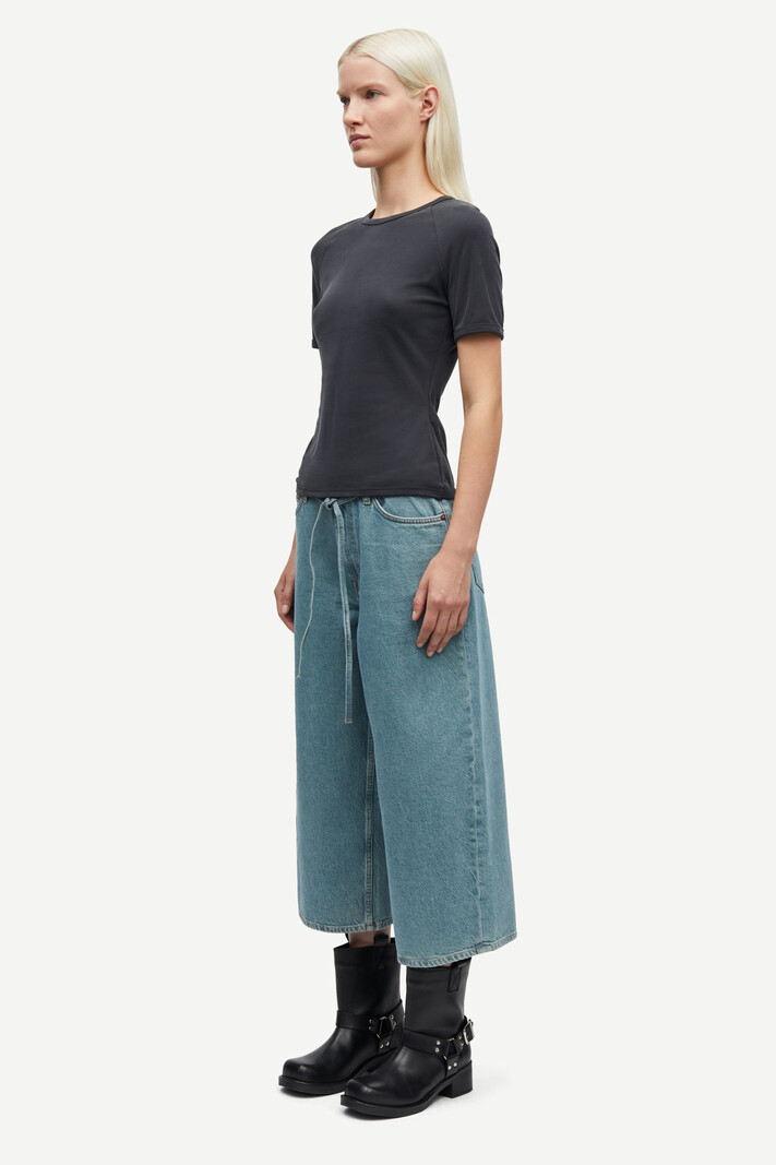 Samsoe Samsoe Saharper culotte Carribean blue