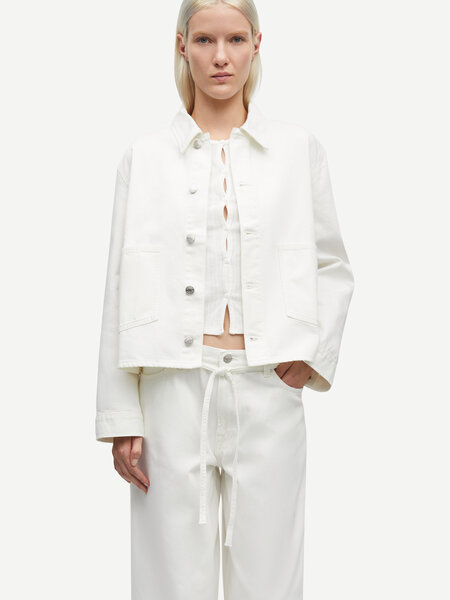 Samsoe Samsoe Sanadina jacket White rock