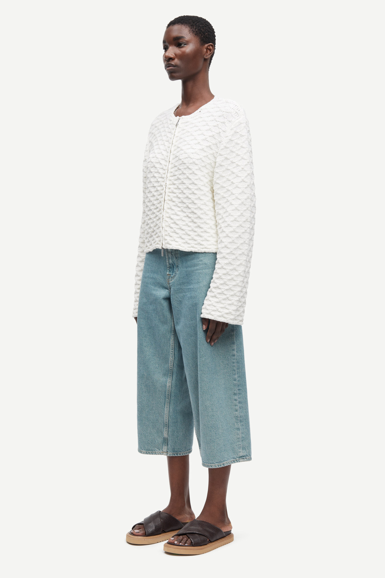 Samsoe Samsoe Satammy cardigan Egret