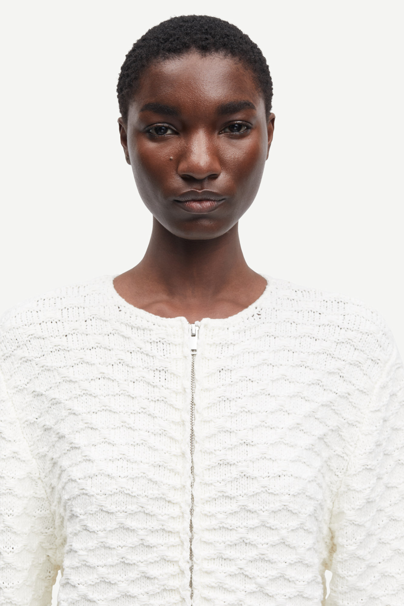 Samsoe Samsoe Satammy cardigan Egret