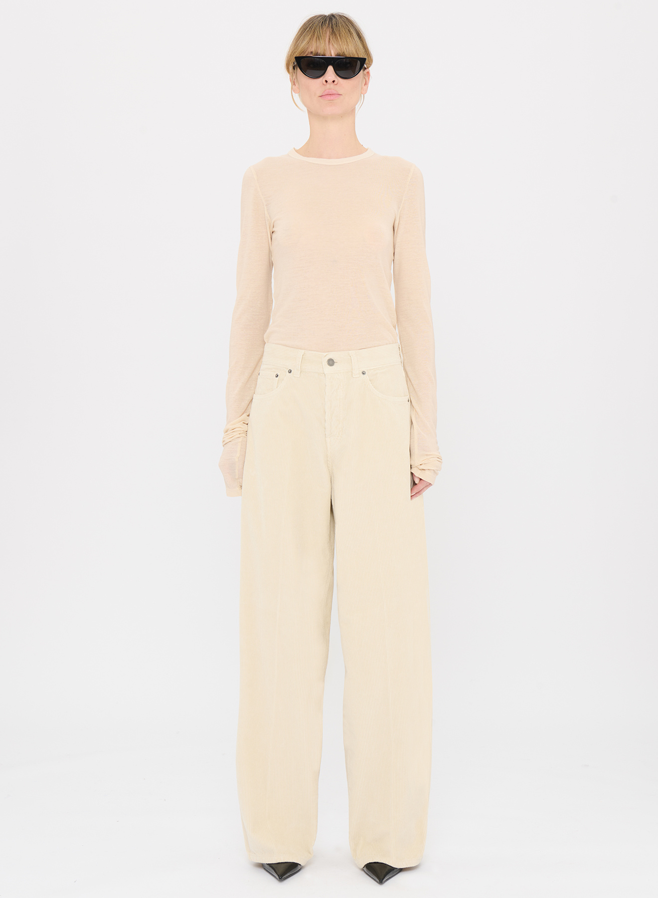 Haikure Bethany Velvet pants Skin