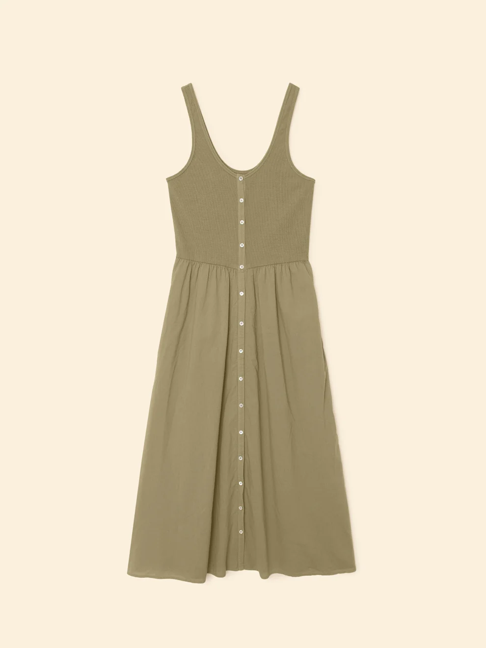 Xirena Fenix dress Dark seagrass