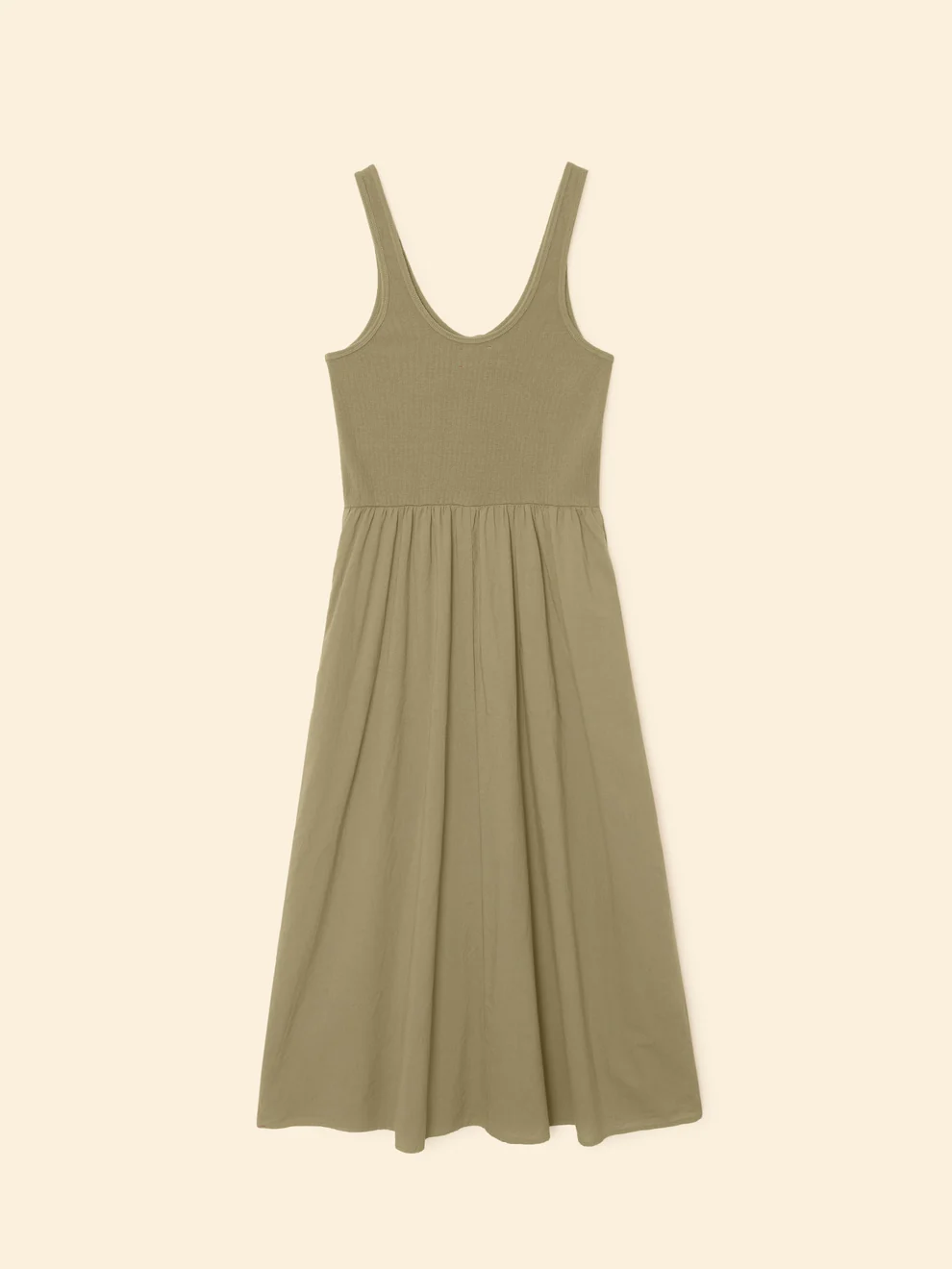 Xirena Fenix dress Dark seagrass