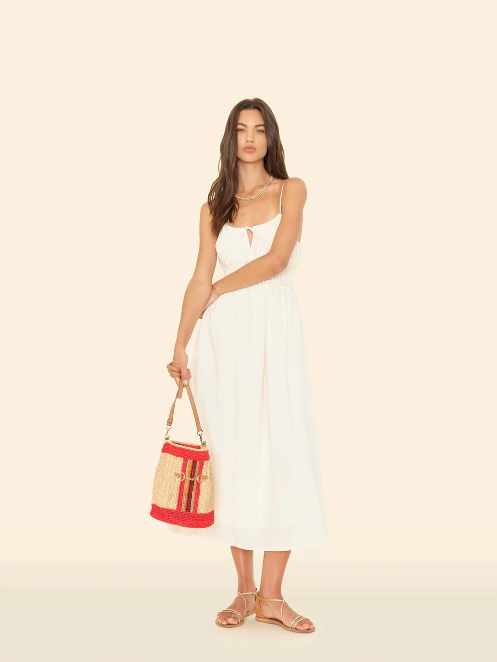 Xirena Jessa dress Oysterette