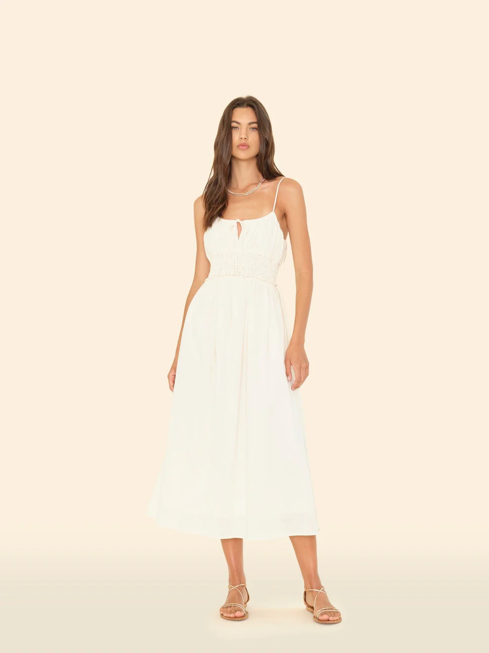 Xirena Jessa dress Oysterette