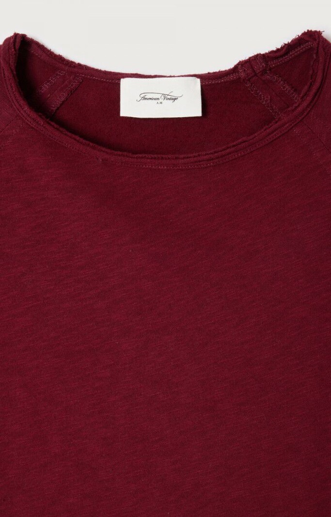 American Vintage SON31GH longsleeve Cerisier vintage
