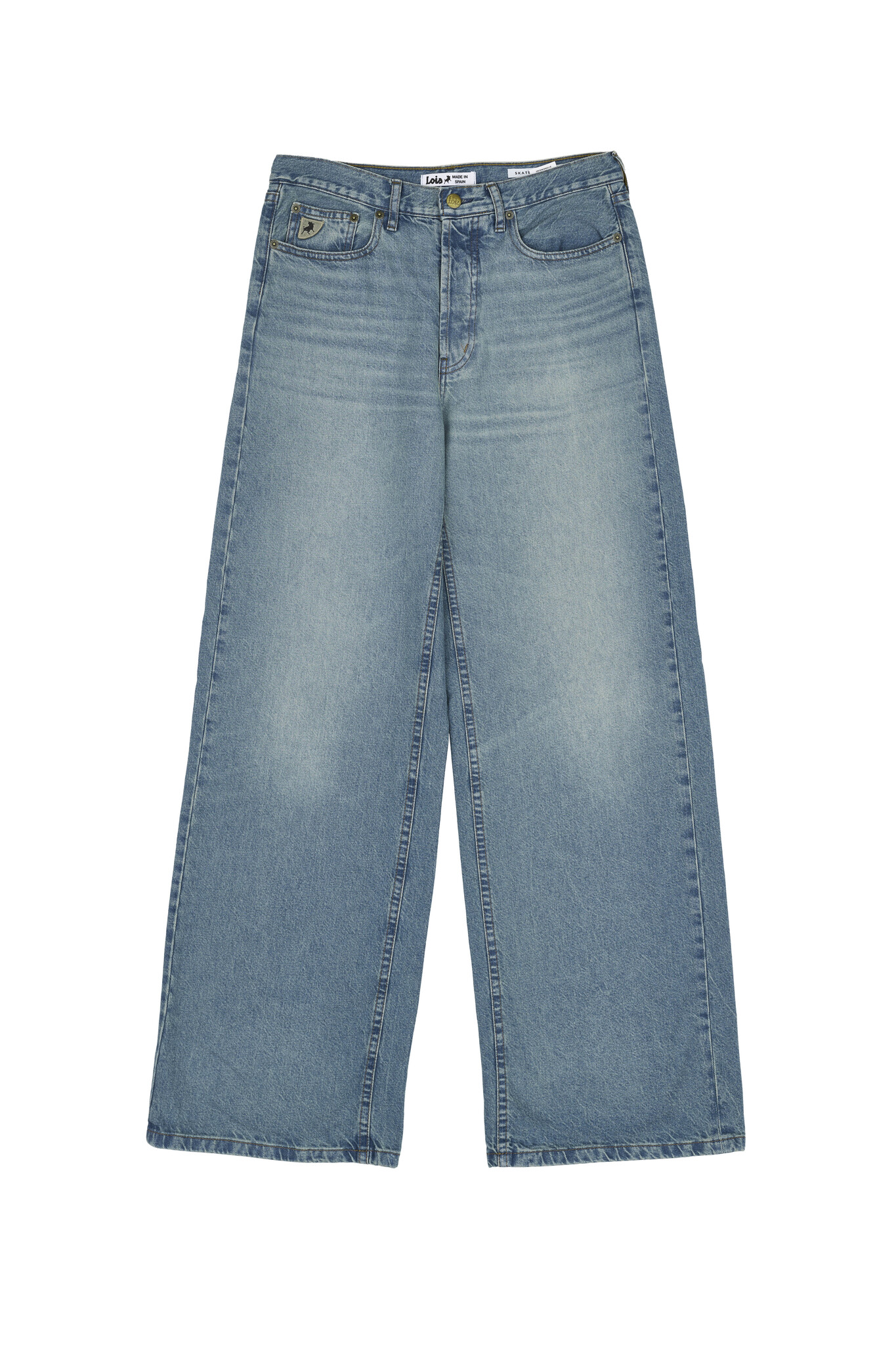 Lois Skater loose Retro stone wash