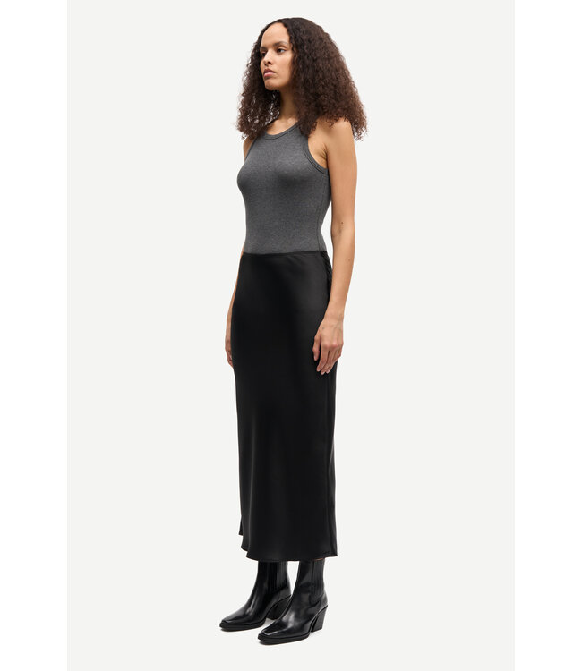 Samsoe Samsoe Saagneta long skirt Black