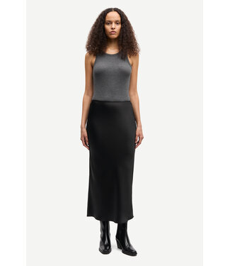 Samsoe Samsoe Saagneta long skirt Black