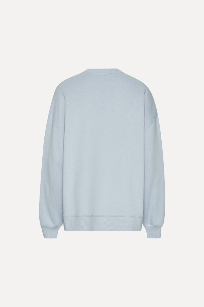 ROTATE Heavy sweat crewneck Baby blue