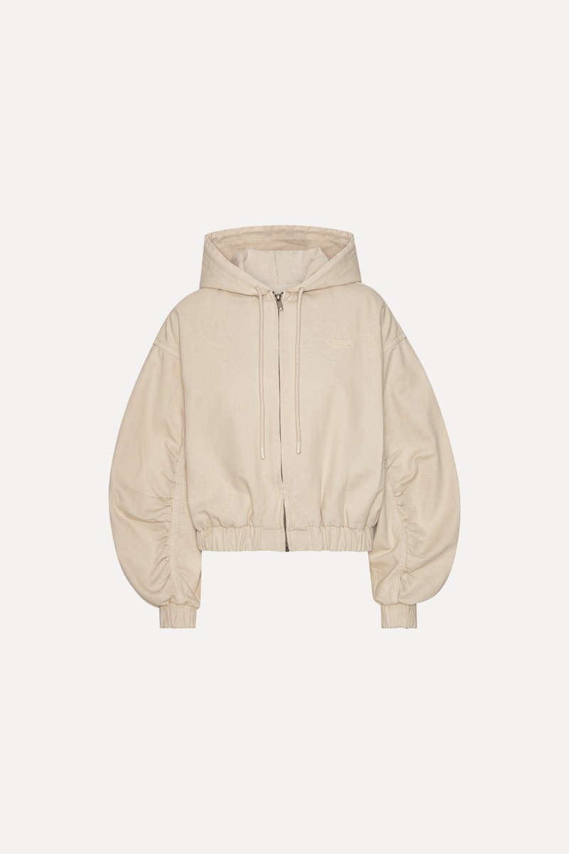ROTATE Heavy woven jacket Oatmeal