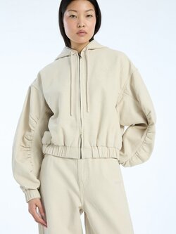 ROTATE Heavy woven jacket Oatmeal