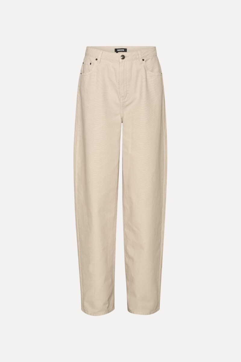 ROTATE Heavy cotton pants Oatmeal