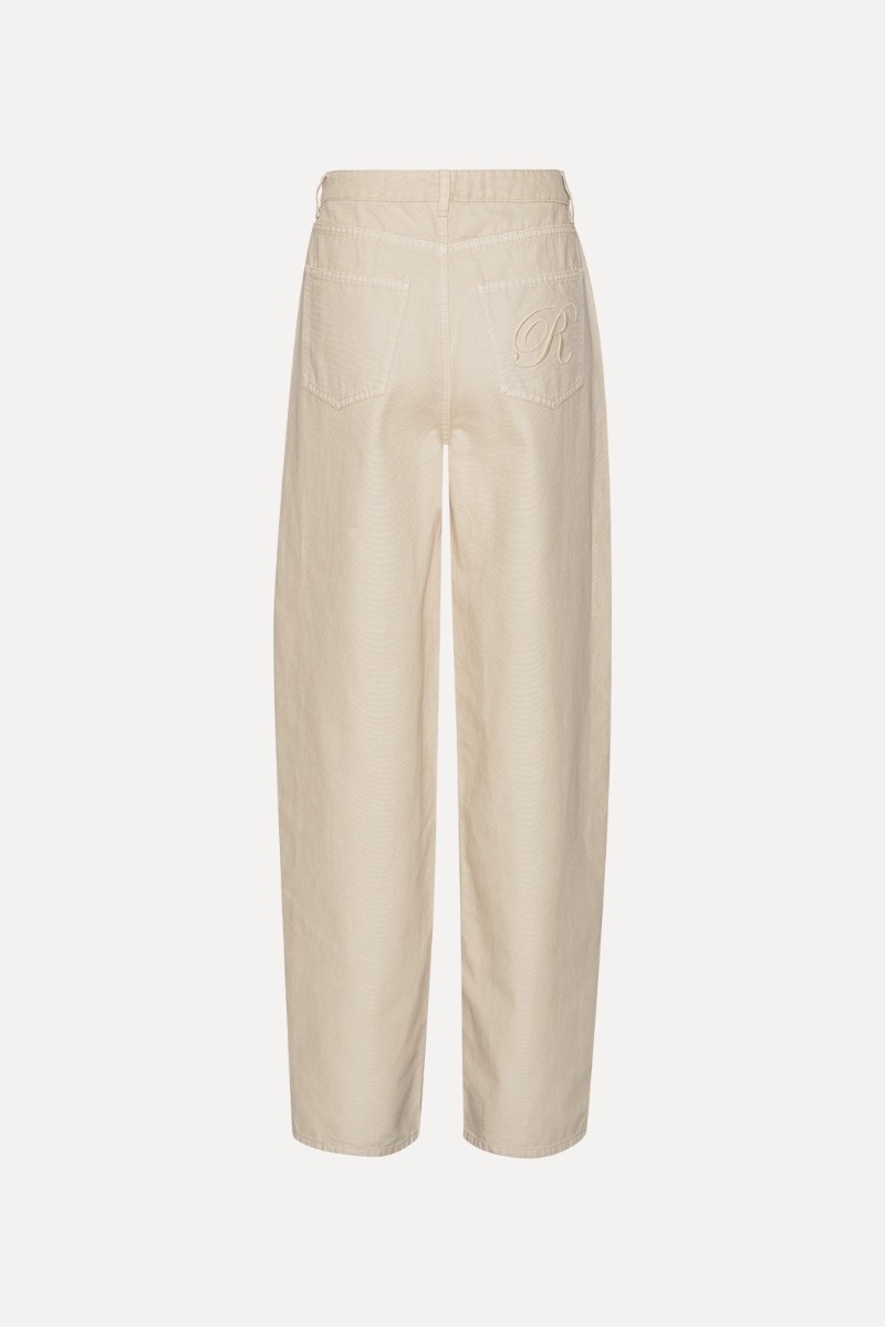 ROTATE Heavy cotton pants Oatmeal