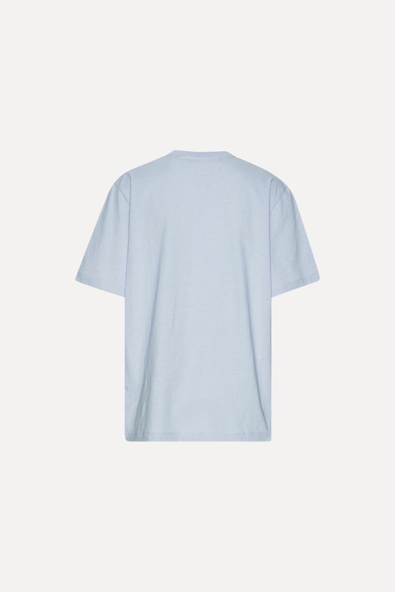ROTATE Thin jersey T-shirt Baby blue