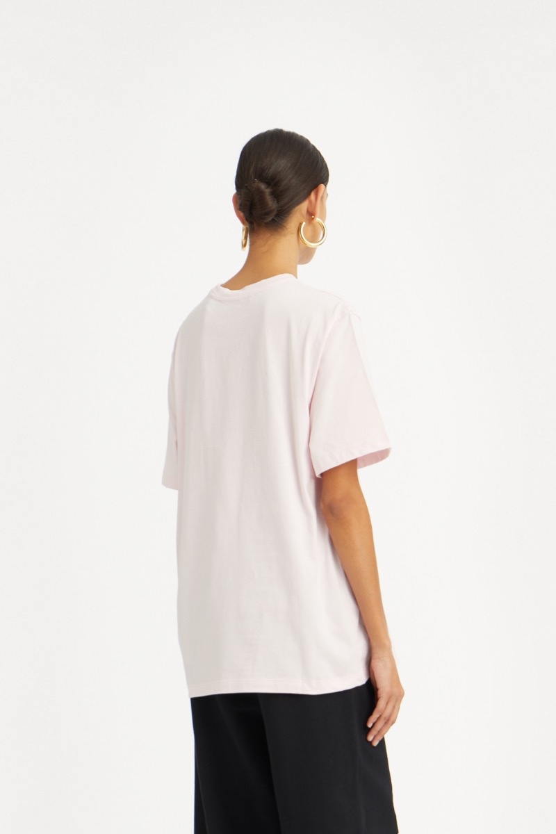ROTATE Thin jersey T-shirt Ballerina