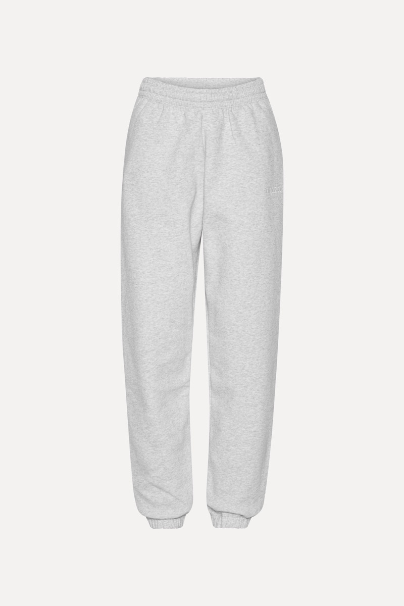 ROTATE Heavy sweatpants Light grey melange
