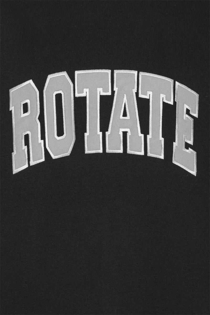 ROTATE Heavy sweater crewneck Black