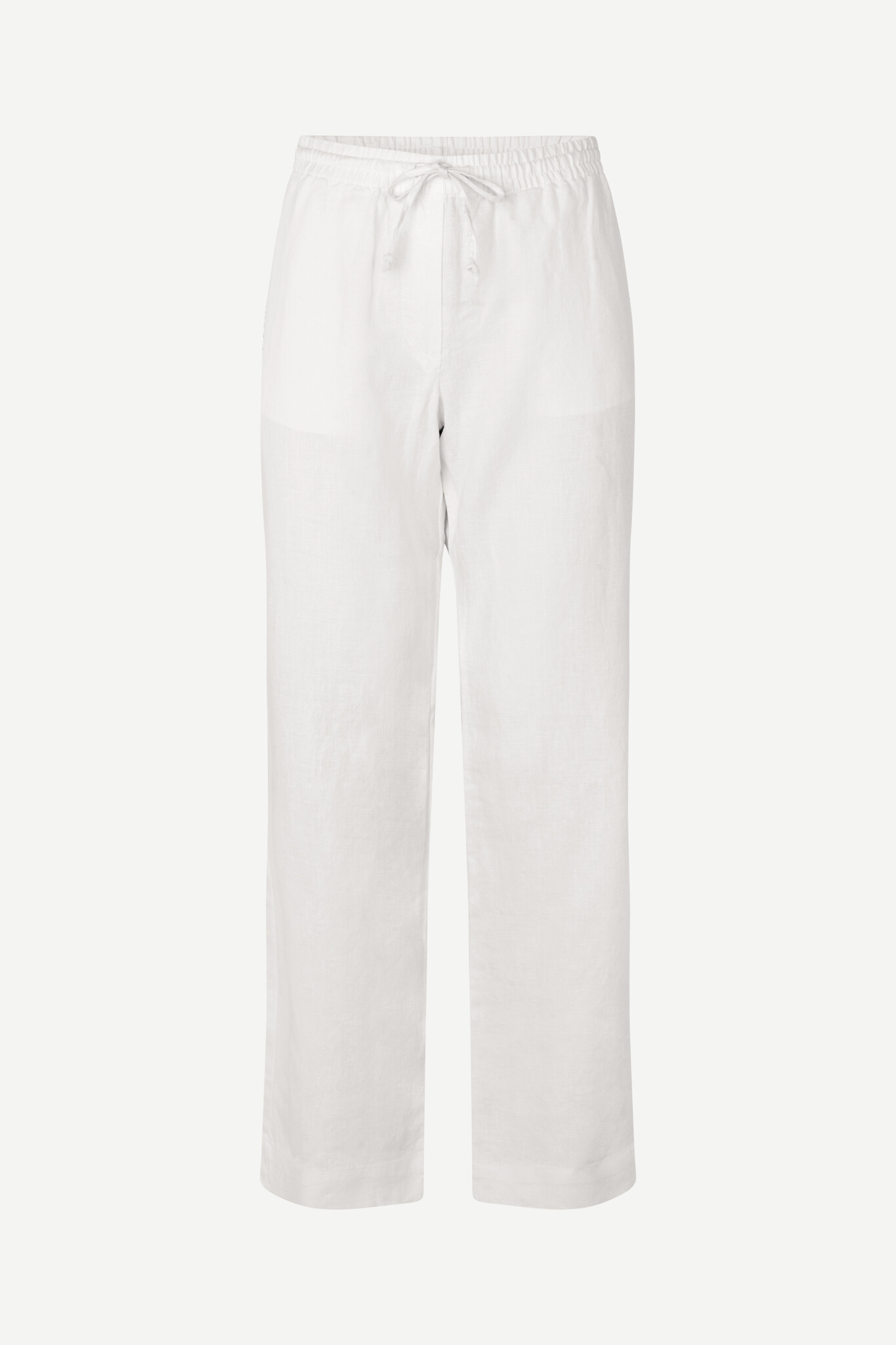 Samsoe Samsoe Hoys string trousers Egret