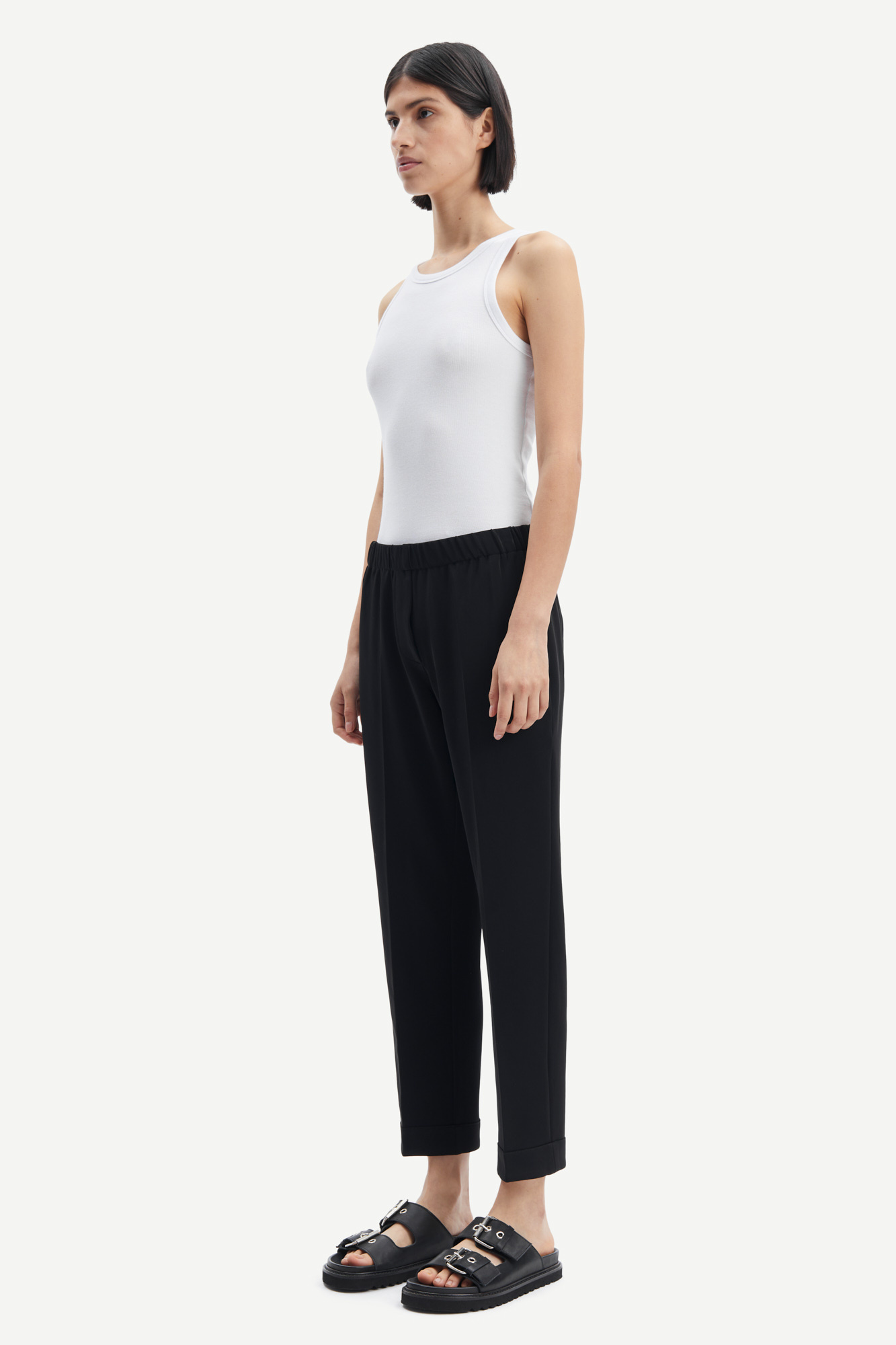 Samsoe Samsoe Hoys 6528 Pantalon Black