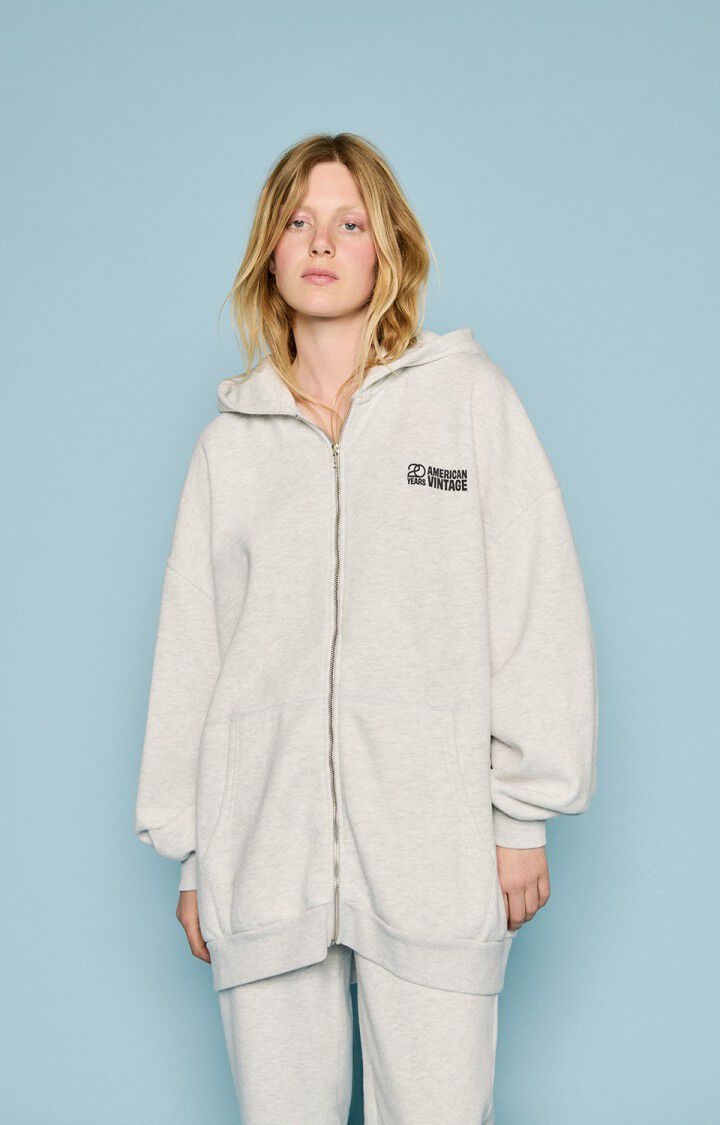 American Vintage BAP03A2 vest Gris chine