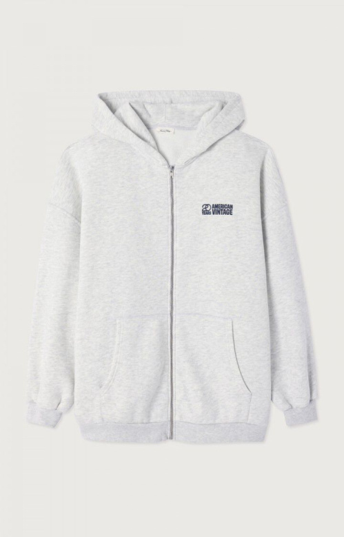 American Vintage BAP03A2 vest Gris chine