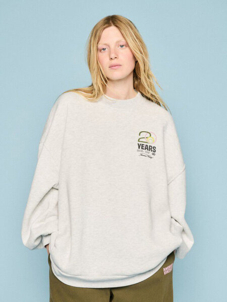 American Vintage BAP03B2 sweater Gris chine
