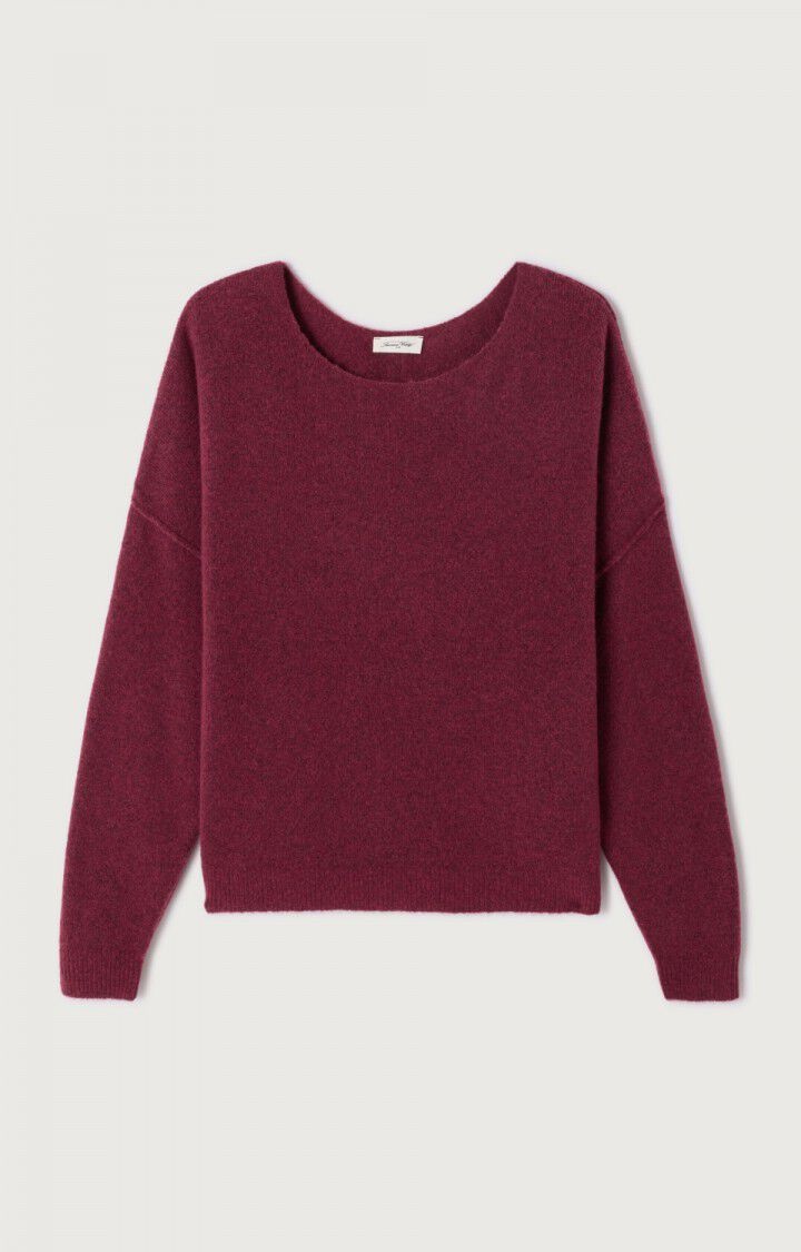 American Vintage DAM225 trui Raisin chine