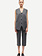 Samsoe Samsoe Sacorla trousers Dark gull gray pinstripe