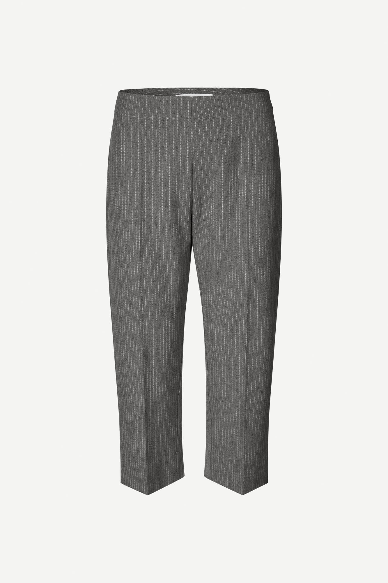 Samsoe Samsoe Sacorla trousers Dark gull gray pinstripe