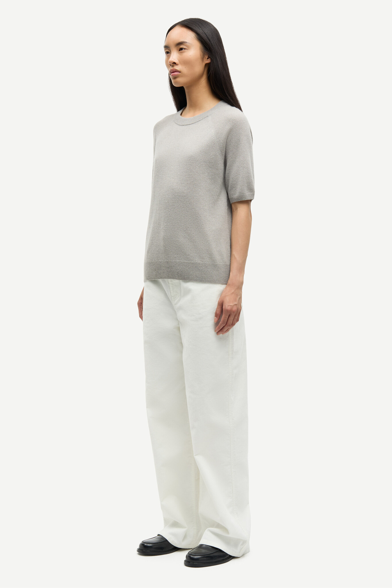 Samsoe Samsoe Saboston t-shirt Elephant skin