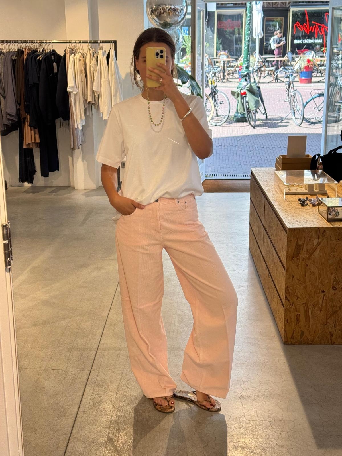 Haikure Bethany Velvet pants Skin