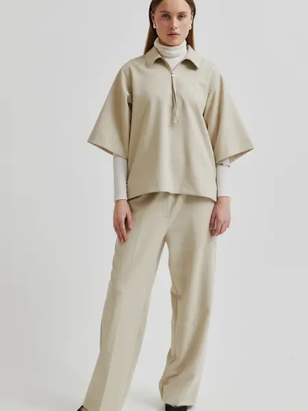 Second Female Ficarias straight trousers Pure cashmere