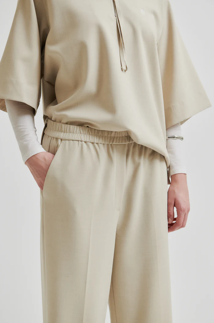 Second Female Ficarias straight trousers Pure cashmere