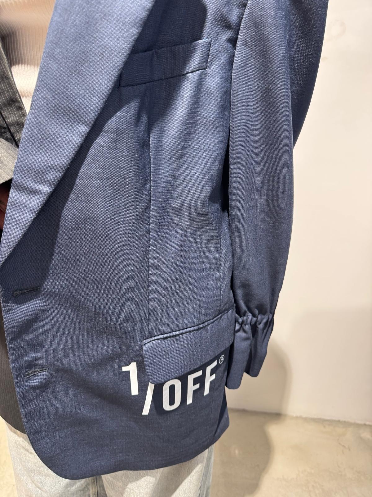 1/OFF Blazer double Black/Navy 01 M/L