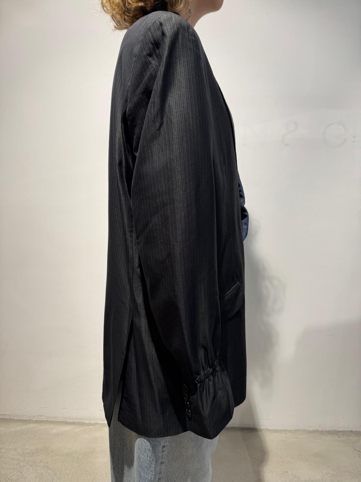 1/OFF Blazer double Black/Navy 01 M/L