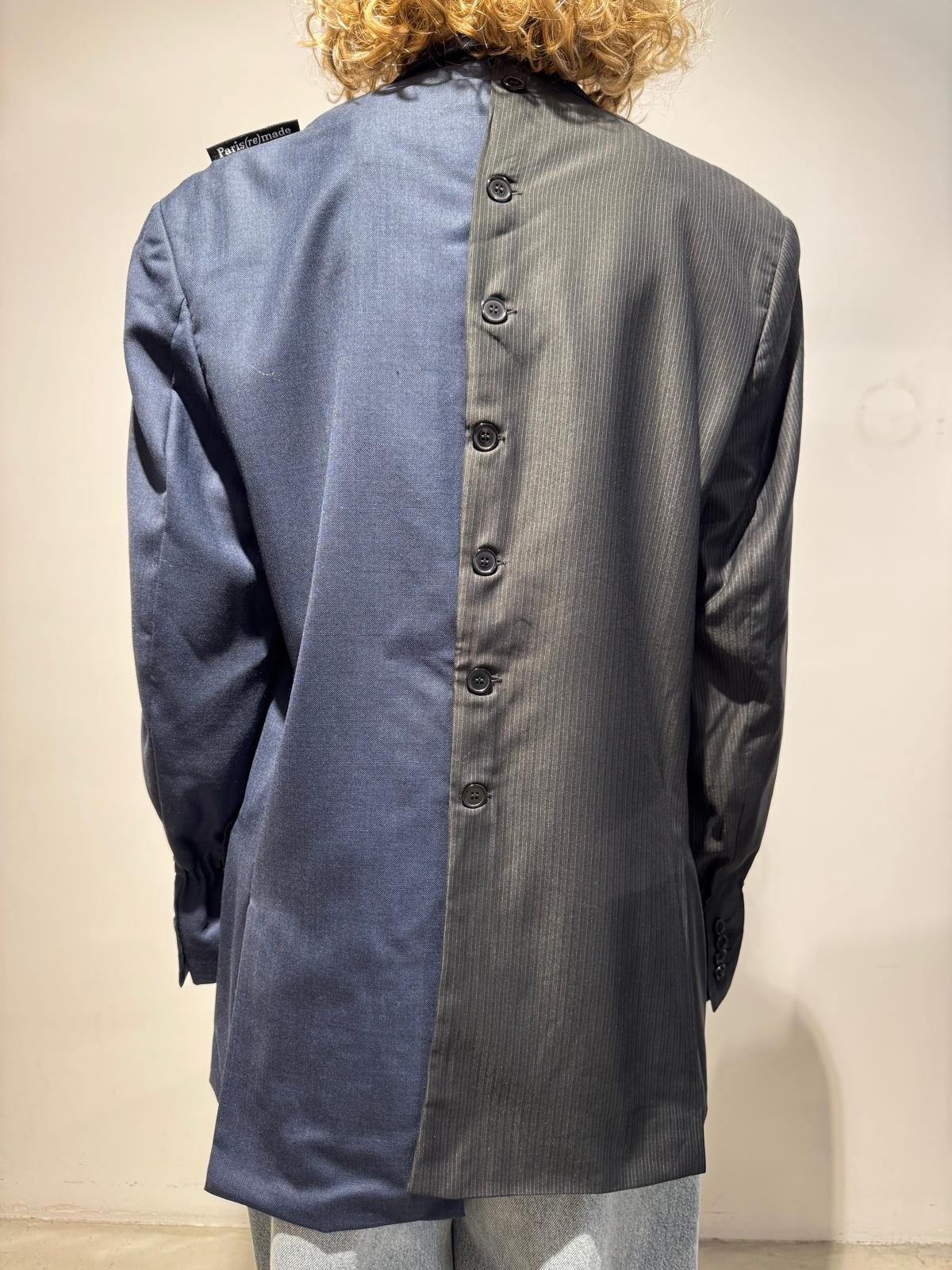 1/OFF Blazer double Black/Navy 01 M/L